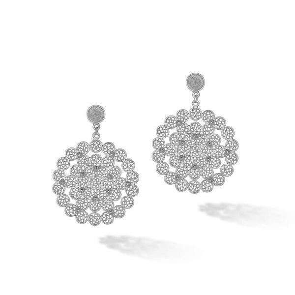 Filigree Rosie Earrings - Agora Jewellery London